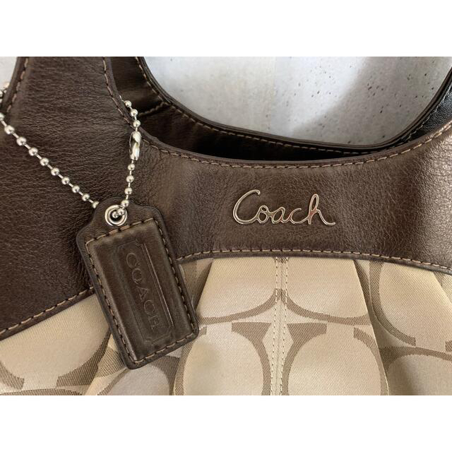 COACH(コーチ)のコーチCOACH　トート　ショルダーバッグ　美品 レディースのバッグ(トートバッグ)の商品写真