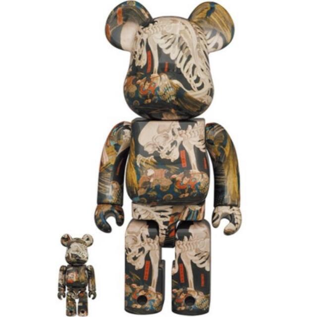 BE@RBRICK 歌川国芳「相馬の古内裏」100% & 400%