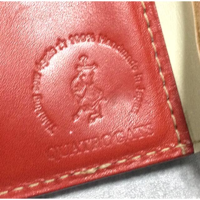 クアトロガッツ 小さいふ ペケーニョ 折り財布 オレンジ レディースのファッション小物(財布)の商品写真