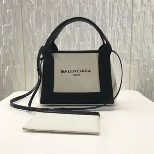 贅沢屋の Balenciaga - XS カバス NAVY トートバッグ バレンシアガ BALENCIAGA スーツケース+キャリーバッグ