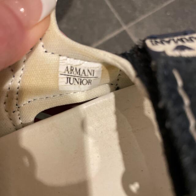 ARMANI JUNIOR(アルマーニ ジュニア)のアルマーニキッズサンダル12センチ キッズ/ベビー/マタニティのベビー靴/シューズ(~14cm)(サンダル)の商品写真