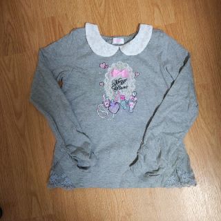 メゾピアノ(mezzo piano)のmezzopiano　140 長袖シャツ(Tシャツ/カットソー)