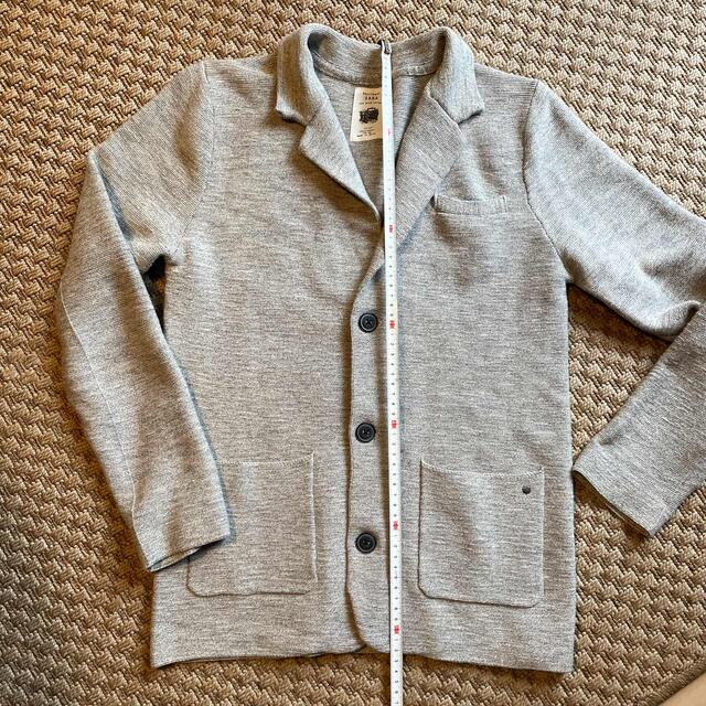 ZARA(ザラ)の子供用　ニットジャケット キッズ/ベビー/マタニティのキッズ服男の子用(90cm~)(ジャケット/上着)の商品写真