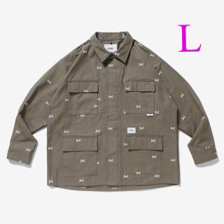 ダブルタップス(W)taps)のWTAPS 22SS JUNGLE 01 LS グレージュ L(ミリタリージャケット)