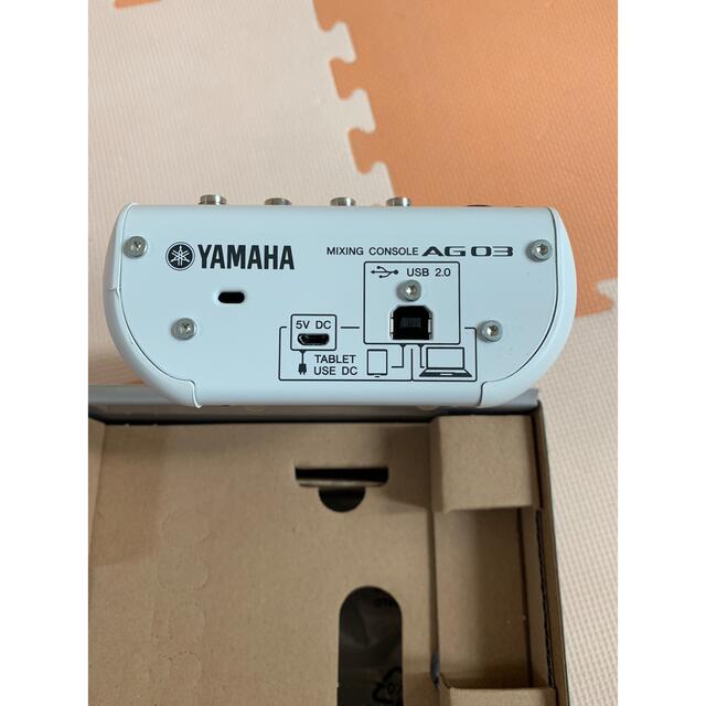 ヤマハ(ヤマハ)のYAMAHA AG03 楽器のDTM/DAW(オーディオインターフェイス)の商品写真