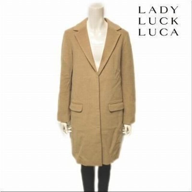 LUCA - レディラックルカ LADY LUCK LUCA ウール チェスターコートの ...