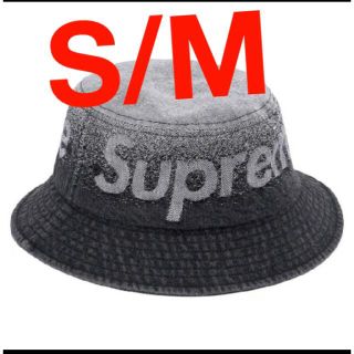 シュプリーム(Supreme)のSupreme Fade Jacquard Denim Crusher(ハット)