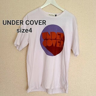 アンダーカバー(UNDERCOVER)のUNDERCOVERアンダーカバー ブリントtシャツ ホワイトsize4(Tシャツ/カットソー(半袖/袖なし))