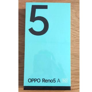 オッポ(OPPO)のOPPO Reno5 A SIMフリー デュアルSIM  新品(スマートフォン本体)