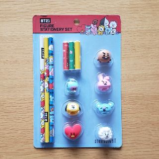 ビーティーイシビル(BT21)の新品未開封　BT21鉛筆セット(アイドルグッズ)