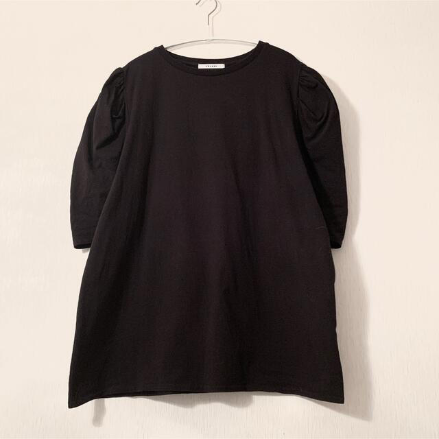 ドゥーズィエムクラス　【CELERI/セルリ】PUFF Tシャツ　黒　新品