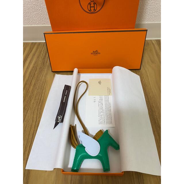 Hermes(エルメス)の新品 エルメス ペガサスpm ロデオチャーム ミント レディースのアクセサリー(チャーム)の商品写真