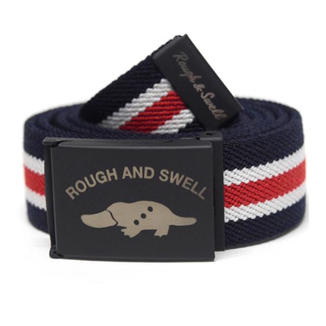 rough&swell ベルト　NAVY×RED 新品