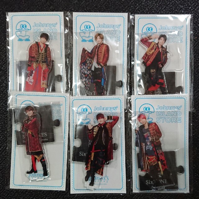 新品未開封!SixTONES アクスタ 6つセット- 新品未開封!SixTONES アクスタ 6つセット-