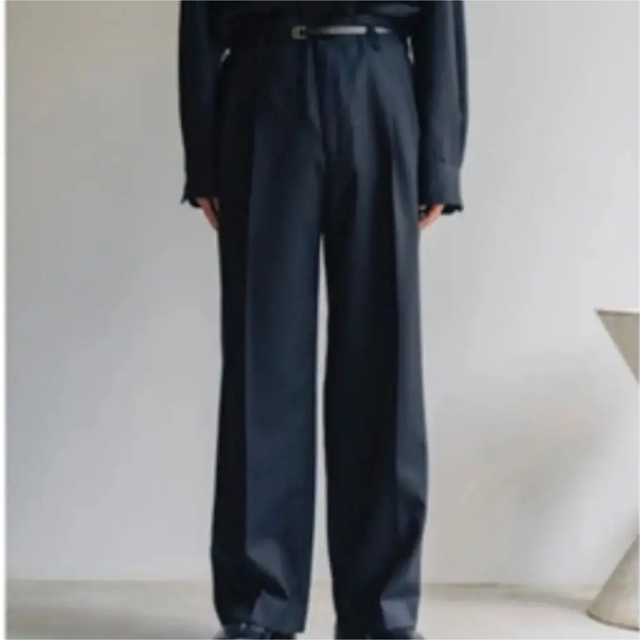 irenisa 21aw  two tuck wide pants