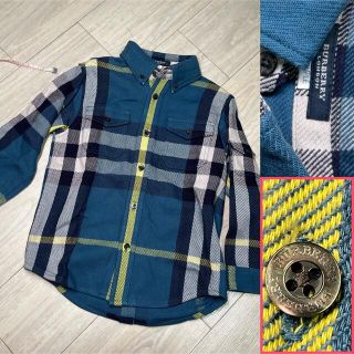 バーバリー(BURBERRY)の【新品】バーバリー　チェック柄クラシックワイシャツ厚め　コート(ジャケット/上着)