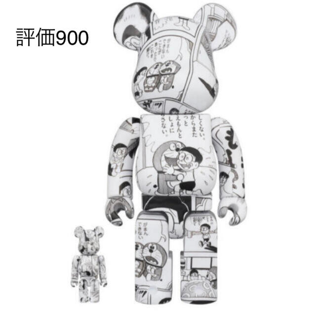 BE@RBRICK(ベアブリック)のBE@RBRICK ドラえもん コミック Ver. 100％ & 400％ エンタメ/ホビーのフィギュア(その他)の商品写真