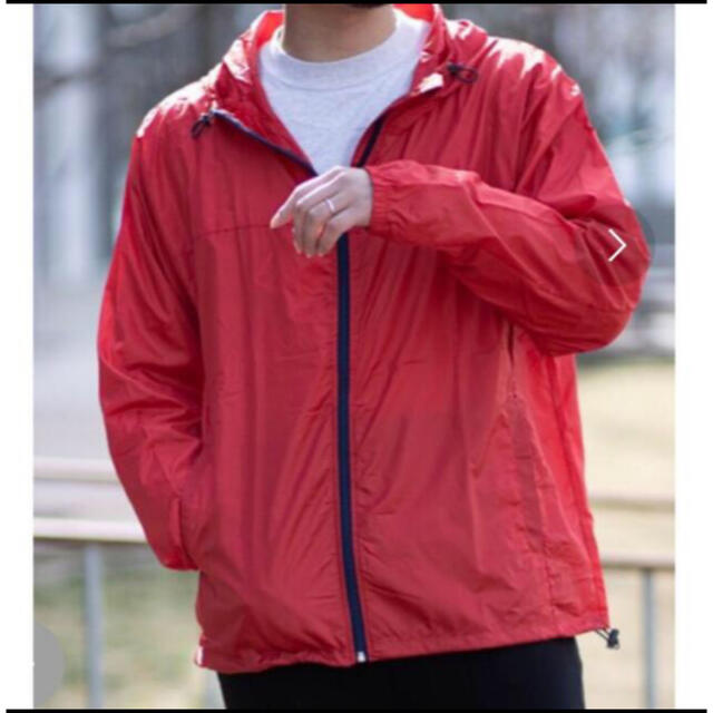 【新品】マイクロタフタ　ポケッタブル　ナイロンタッチパーカー メンズのジャケット/アウター(ナイロンジャケット)の商品写真