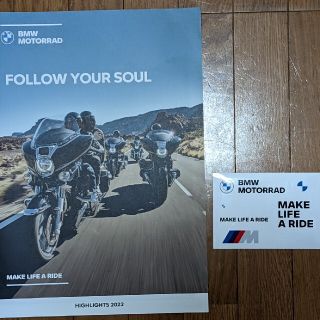 ビーエムダブリュー(BMW)のBMW ステッカー＆ニュースペーパー　モーターサイクルショー(ステッカー)