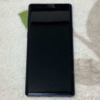 ギャラクシー(Galaxy)のGalaxy Note9 au SCV40 オーシャンブルー 中古 本体のみ(スマートフォン本体)