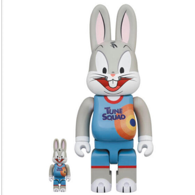 MEDICOM TOY(メディコムトイ)のR@BBRICK BUGS BUNNY 100% 400% ベアブリック エンタメ/ホビーのフィギュア(その他)の商品写真