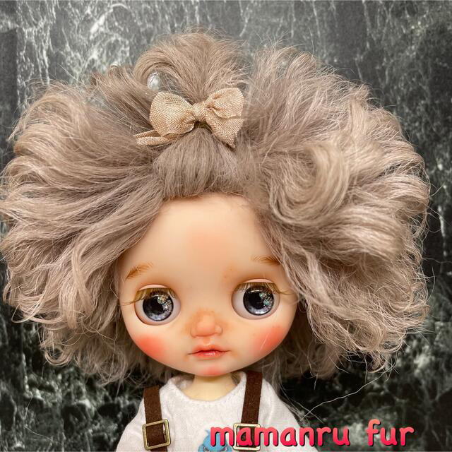 blythe _wm-694グレージュ⭐️トスカナラムウィッグボンバー