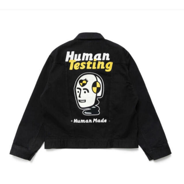 HUMAN MADE HUMAN TESTING DENIM JACKET