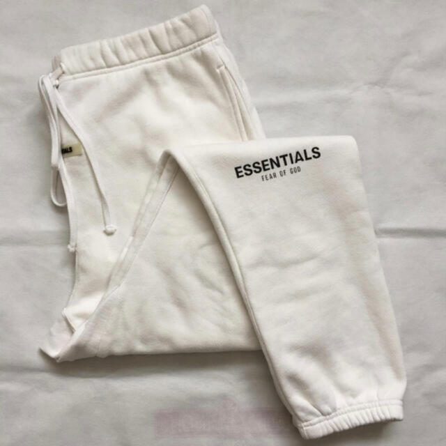 状態使用感ありFOG Essentials Sweatpants スウェットパンツ 白 M