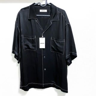 ビューティアンドユースユナイテッドアローズ(BEAUTY&YOUTH UNITED ARROWS)の【未使用 新品】monkey time レーヨンオープンカラーシャツ ステッチ(シャツ)