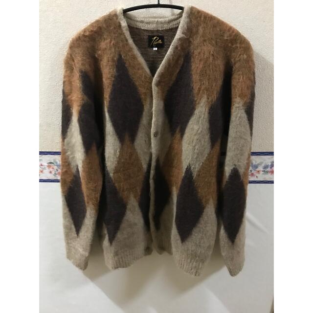 Needles アーガイル モヘアカーディガン 18aw 【逸品】 36211円引き