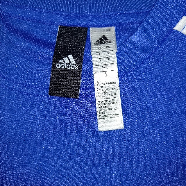 adidas(アディダス)のアディダス　サッカー　ティシャツ　140センチ キッズ/ベビー/マタニティのキッズ服男の子用(90cm~)(Tシャツ/カットソー)の商品写真