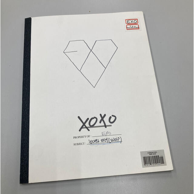 EXO XOXO Korean ver. メンバー 直筆サイン入 - K-POP/アジア