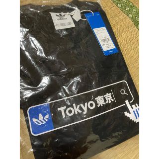 アディダス(adidas)のアディダス　adidas 半袖黒　Lサイズ　未使用新品　Tokyo(Tシャツ/カットソー(半袖/袖なし))