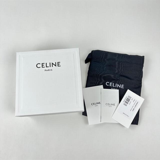 セリーヌ カードケース CELINE アコーディオン 名刺ケース ブラック 黒