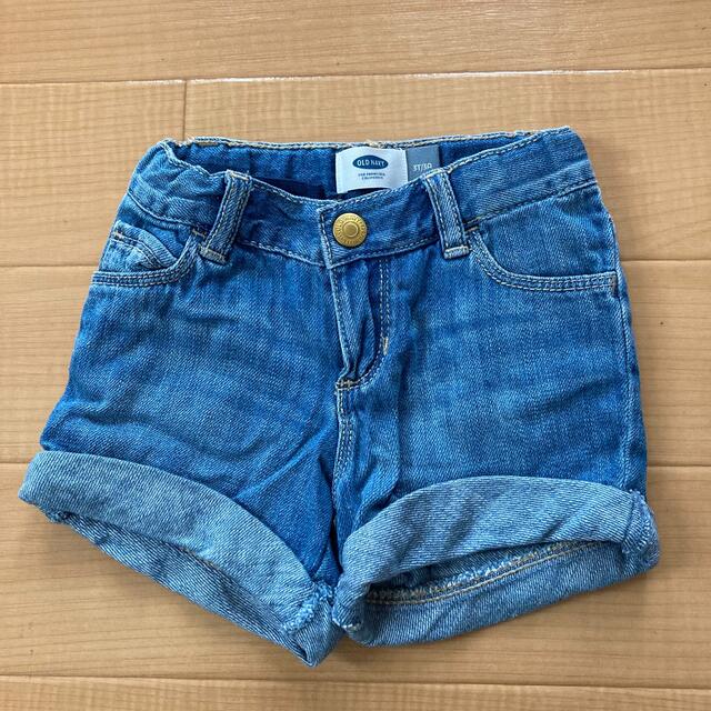 Old Navy(オールドネイビー)のオールドネイビー デニムショートパンツ　100＊ショートパンツ、ボトムス キッズ/ベビー/マタニティのキッズ服女の子用(90cm~)(パンツ/スパッツ)の商品写真