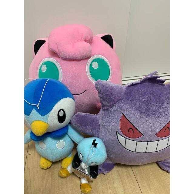 ポケモン　ぬいぐるみ　プリン　ポッチャマ　ゲンガー　セット