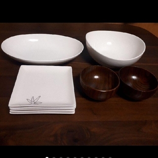 ニトリ(ニトリ)のニトリ 皿 オーバルプレート 鉢 角皿 汁椀 まとめ売り(食器)