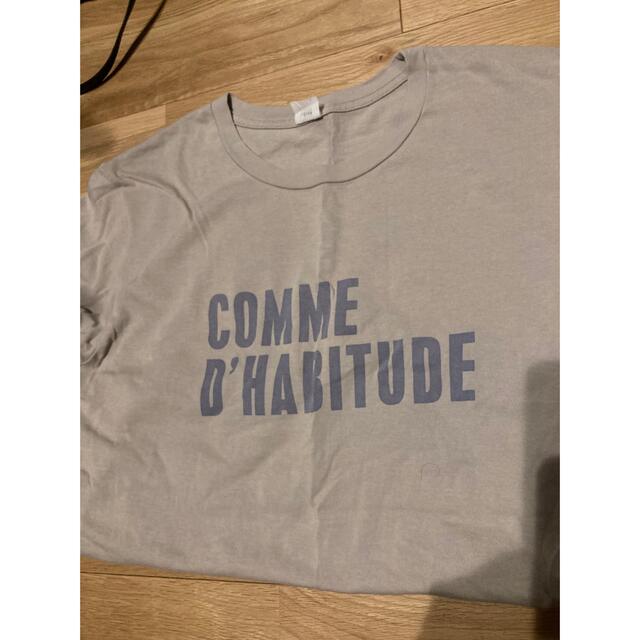 IENA(イエナ)のCOMME DHABITUDE Tシャツ　イエナ メンズのトップス(Tシャツ/カットソー(半袖/袖なし))の商品写真