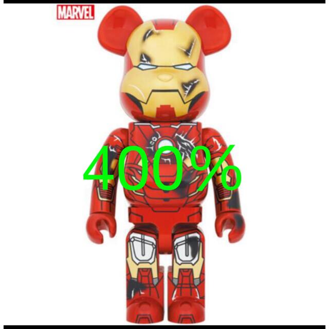 BE@RBRICK IRON MAN MARK VII DAMAGE 400%ベアブリ