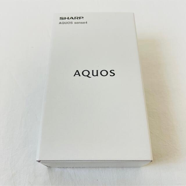 【新品・未開封品】AQUOS sense4 SH-M15 シルバー