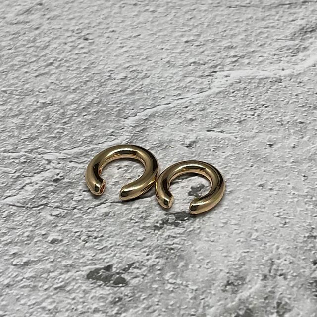 PI035 gold ear cuff 2set  レディースのアクセサリー(イヤーカフ)の商品写真