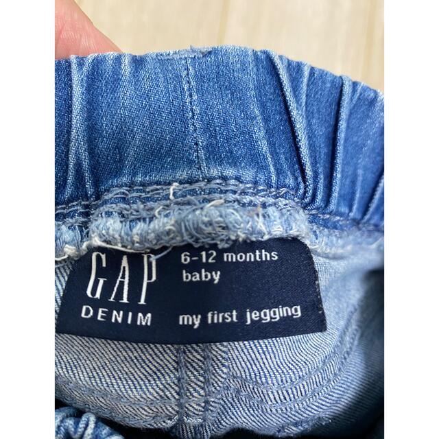 babyGAP(ベビーギャップ)のbabygap デニム　ハート　 キッズ/ベビー/マタニティのベビー服(~85cm)(パンツ)の商品写真