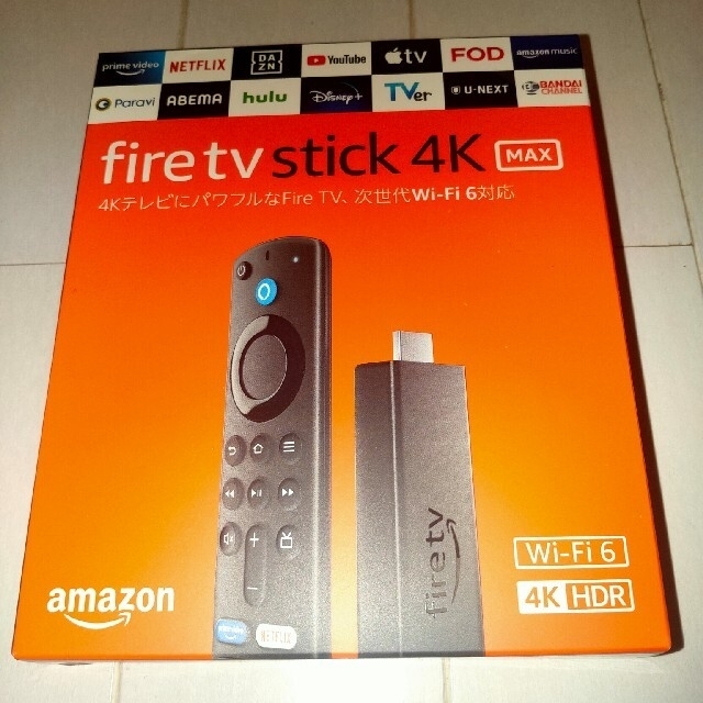 Amazon Fire TV Stick 4K Max 新品未開封