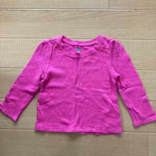 オールドネイビー(Old Navy)のオールドネイビー　カットソー　90＊ロンT、ロングTシャツ、トップス(Tシャツ/カットソー)