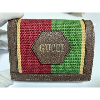 グッチ(Gucci)の新品未使用！ GUCCI グッチ 100周年記念限定 二つ折り財布　(財布)