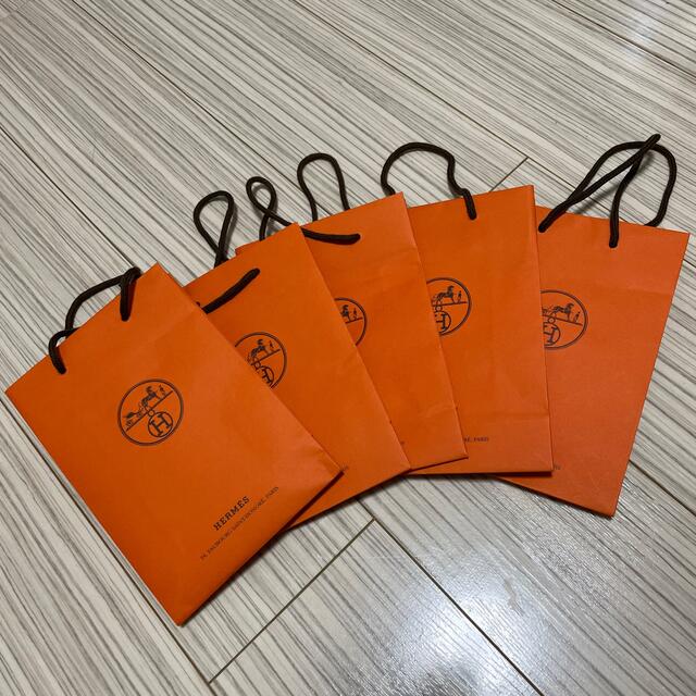 Hermes - エルメス 紙袋 ショップバッグ 5枚セットの通販 by あこ's