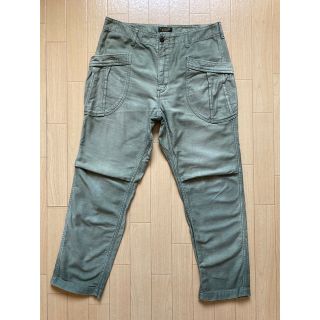 アボンタージ(*A VONTADE)のA VONTADE アボンタージ　Fatigue trousers オリーブ L(ワークパンツ/カーゴパンツ)