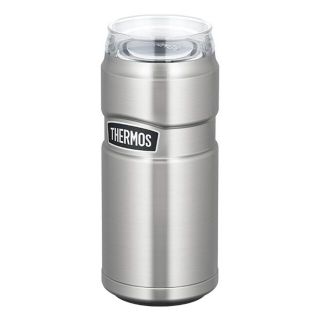 サーモス(THERMOS)のTHERMOS サーモス 保冷缶ホルダー 500ml缶用 ステンレス 新品未使用(食器)