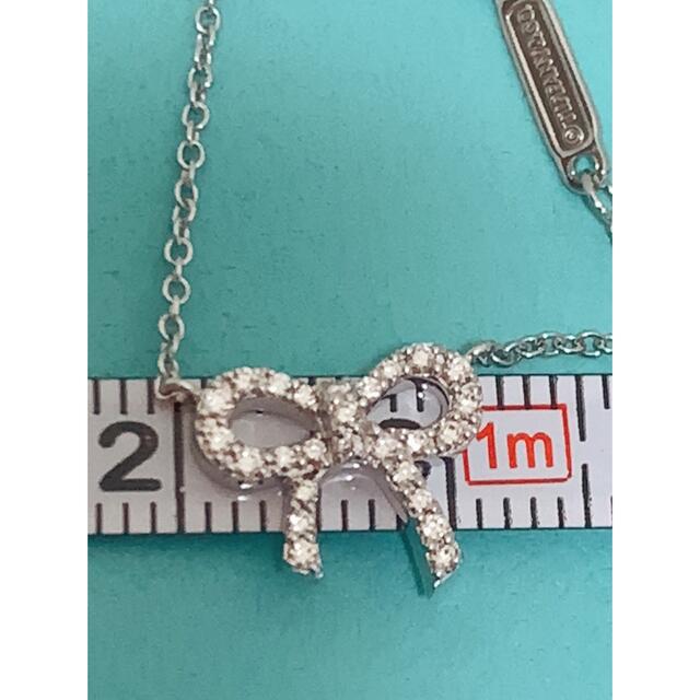 TIFFANY&Co. ティファニーメトロボウリボンダイヤモンドネックレス-
