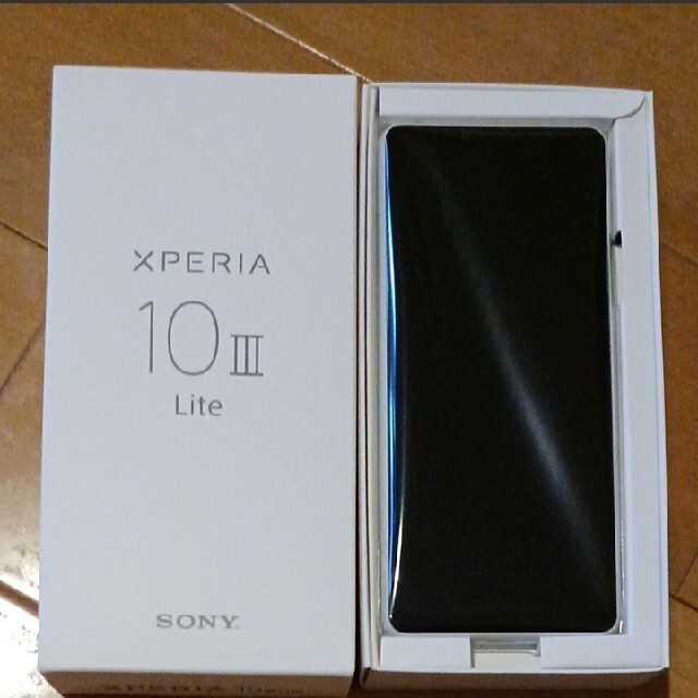 ホワイト機種対応機種Xperia 10 iii lite 新品未使用